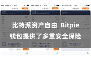 比特派资产自由 Bitpie钱包提供了多重安全保险