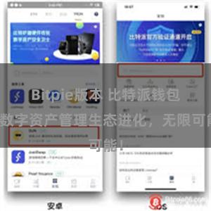 Bitpie版本 比特派钱包：数字资产管理生态进化，无限可能！