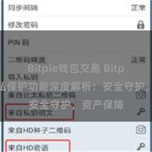 Bitpie钱包交易 Bitpie钱包隐私保护功能深度解析：安全守护，资产保障