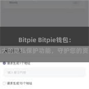 Bitpie Bitpie钱包：强大的隐私保护功能，守护您的资产