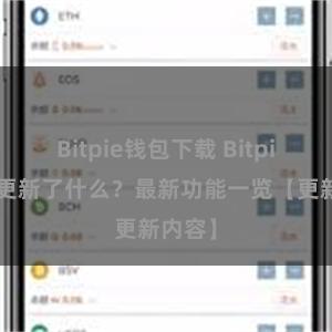 Bitpie钱包下载 Bitpie钱包更新了什么？最新功能一览【更新内容】