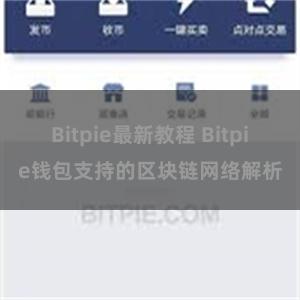 Bitpie最新教程 Bitpie钱包支持的区块链网络解析