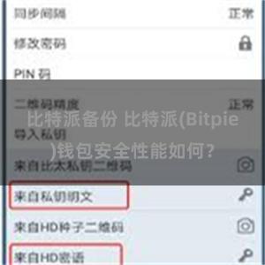 比特派备份 比特派(Bitpie)钱包安全性能如何？